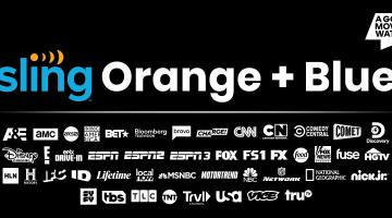 Sling Orange & Blue