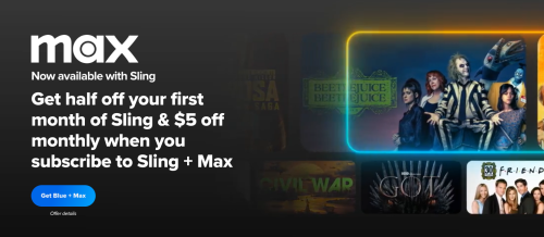 Max + Sling TV bundle
